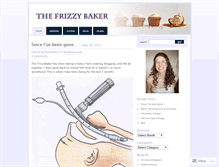 Tablet Screenshot of frizzybaker.wordpress.com