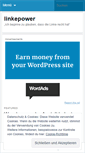 Mobile Screenshot of linkepower.wordpress.com