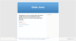 Desktop Screenshot of gladejones.wordpress.com