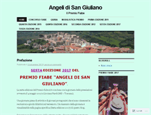 Tablet Screenshot of angelisangiuliano.wordpress.com