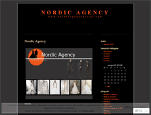 Tablet Screenshot of nordicagencygroup.wordpress.com