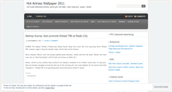 Desktop Screenshot of hotactresswallpaper201.wordpress.com