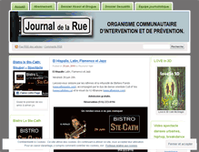 Tablet Screenshot of journaldelarue.wordpress.com