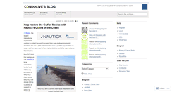 Desktop Screenshot of conducive.wordpress.com