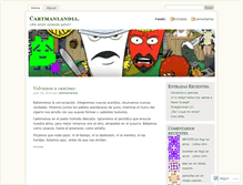 Tablet Screenshot of cartmanlandia.wordpress.com