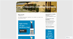 Desktop Screenshot of cecomplejoesperanza.wordpress.com