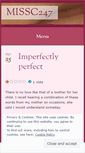 Mobile Screenshot of missc247.wordpress.com