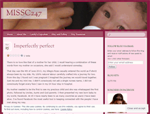 Tablet Screenshot of missc247.wordpress.com