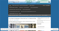 Desktop Screenshot of fluentinforeign.wordpress.com
