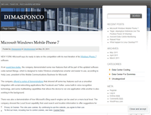 Tablet Screenshot of dimasponco.wordpress.com