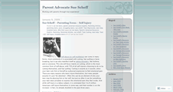 Desktop Screenshot of aboutsuescheff.wordpress.com