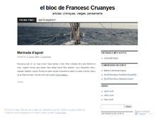 Tablet Screenshot of fcruanyes.wordpress.com