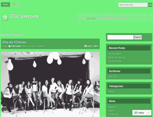 Tablet Screenshot of clicjovenes.wordpress.com