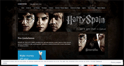 Desktop Screenshot of harryspain.wordpress.com