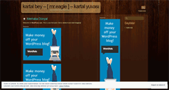 Desktop Screenshot of kartalbeyim.wordpress.com