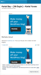 Mobile Screenshot of kartalbeyim.wordpress.com