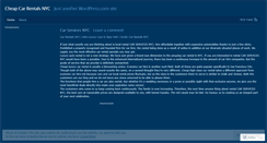 Desktop Screenshot of exoticcarrentalservicesnyc.wordpress.com