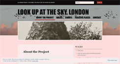 Desktop Screenshot of lookupattheskylondon.wordpress.com