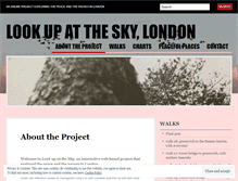 Tablet Screenshot of lookupattheskylondon.wordpress.com