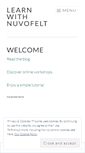 Mobile Screenshot of nuvofelt.wordpress.com