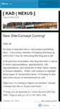 Mobile Screenshot of kadnexus.wordpress.com