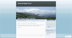 Desktop Screenshot of mammothbaptistchurch.wordpress.com