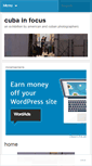 Mobile Screenshot of cubainfocus.wordpress.com