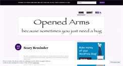 Desktop Screenshot of openedarms.wordpress.com