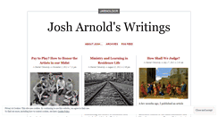 Desktop Screenshot of jarnoldcr.wordpress.com