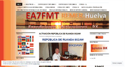 Desktop Screenshot of ea7fmt.wordpress.com