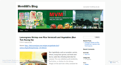 Desktop Screenshot of mvm888.wordpress.com