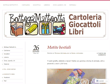 Tablet Screenshot of bottegamatteotti.wordpress.com