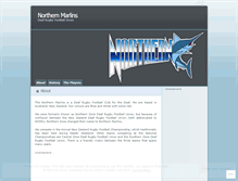 Tablet Screenshot of northernmarlins.wordpress.com
