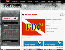 Tablet Screenshot of fdcipb.wordpress.com