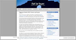 Desktop Screenshot of fieflefoyer.wordpress.com