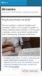 Mobile Screenshot of mrowisko.wordpress.com