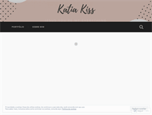Tablet Screenshot of katiakiss.wordpress.com