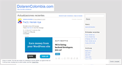 Desktop Screenshot of dolarencolombia.wordpress.com