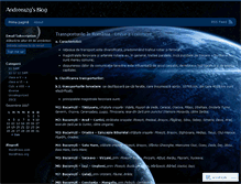 Tablet Screenshot of andreeazg.wordpress.com