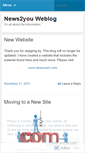 Mobile Screenshot of newsblog2you.wordpress.com