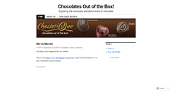 Desktop Screenshot of choclatique.wordpress.com