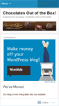 Mobile Screenshot of choclatique.wordpress.com