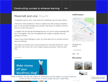 Tablet Screenshot of matt07.wordpress.com
