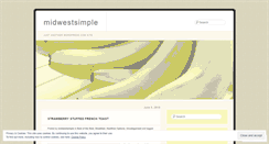 Desktop Screenshot of midwestsimple.wordpress.com