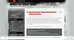 Desktop Screenshot of mobilenug.wordpress.com