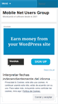 Mobile Screenshot of mobilenug.wordpress.com