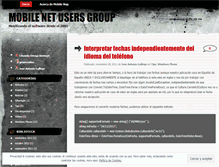 Tablet Screenshot of mobilenug.wordpress.com