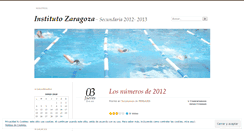 Desktop Screenshot of institutozaragoza.wordpress.com