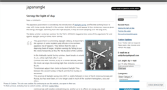 Desktop Screenshot of japanangle.wordpress.com