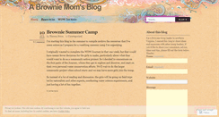 Desktop Screenshot of girlscoutmom.wordpress.com